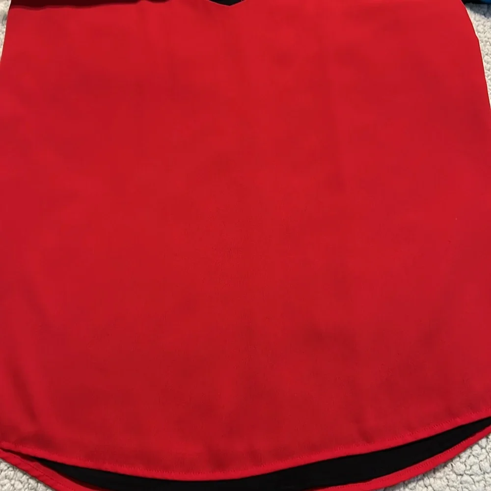 Express strappy red blouse - Picture 5 of 6
